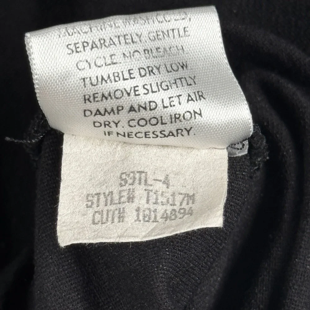 Eileen Fisher Dress Black‎ Sleeveless Pockets Casual Neutral Minimalist Size M - Picture 9 of 12